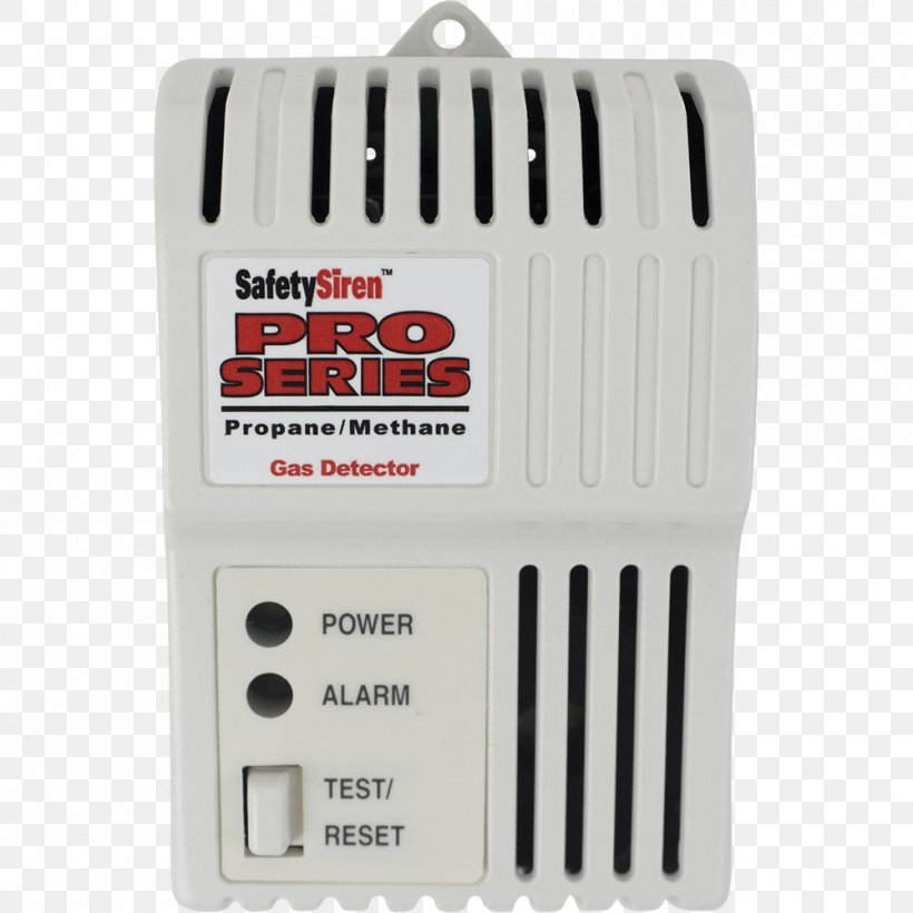 Gas Detector Safety Methane Propane, PNG, 1000x1000px, Gas Detector, Alarm Device, Carbon Monoxide, Carbon Monoxide Detector, Detector Download Free