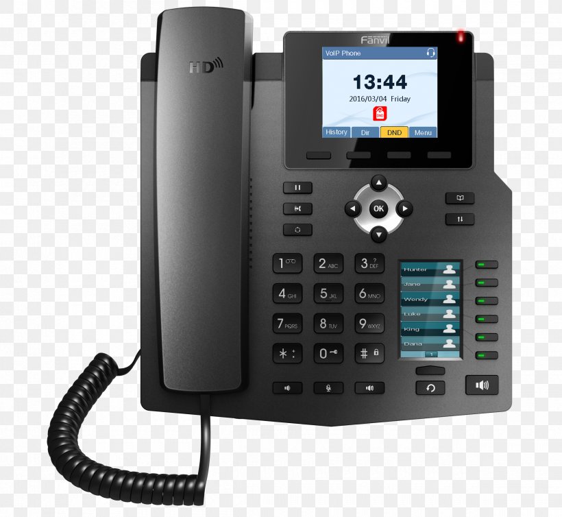 VoIP Phone Voice Over IP Telephone Fanvil X3SP Sort Forbundet Håndsæt Digital Bord/Væg Fanvil X4g, Lcd, 320 X 240 Pixel, 7,11 Cm (2.8