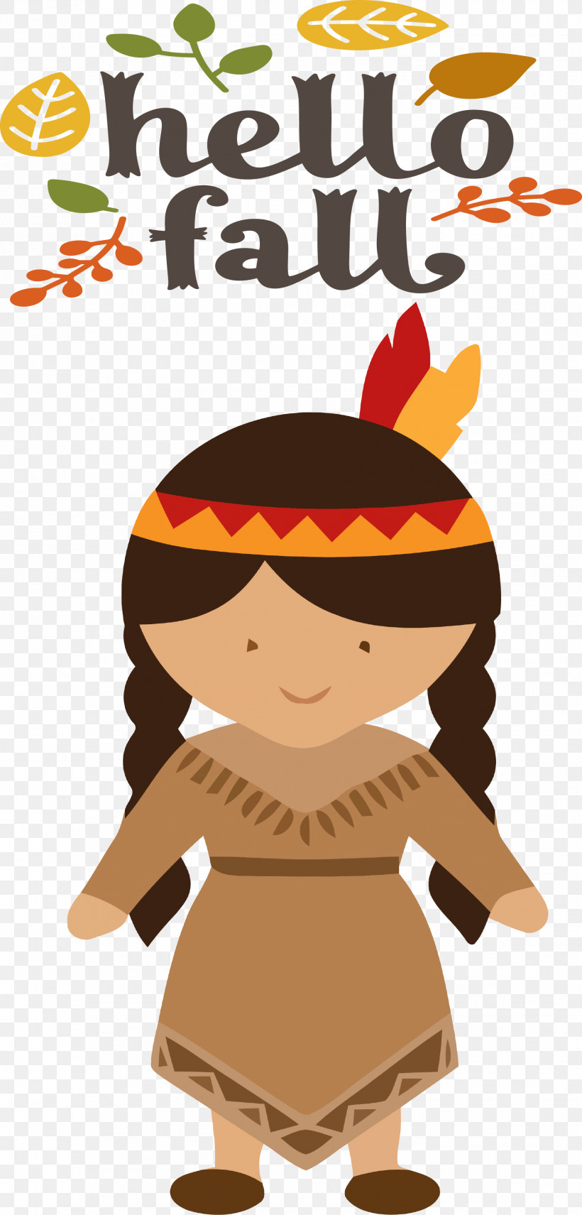 Hello Fall Fall Autumn, PNG, 1756x3665px, Hello Fall, American Indian Group, Autumn, Fall, Gondi People Download Free