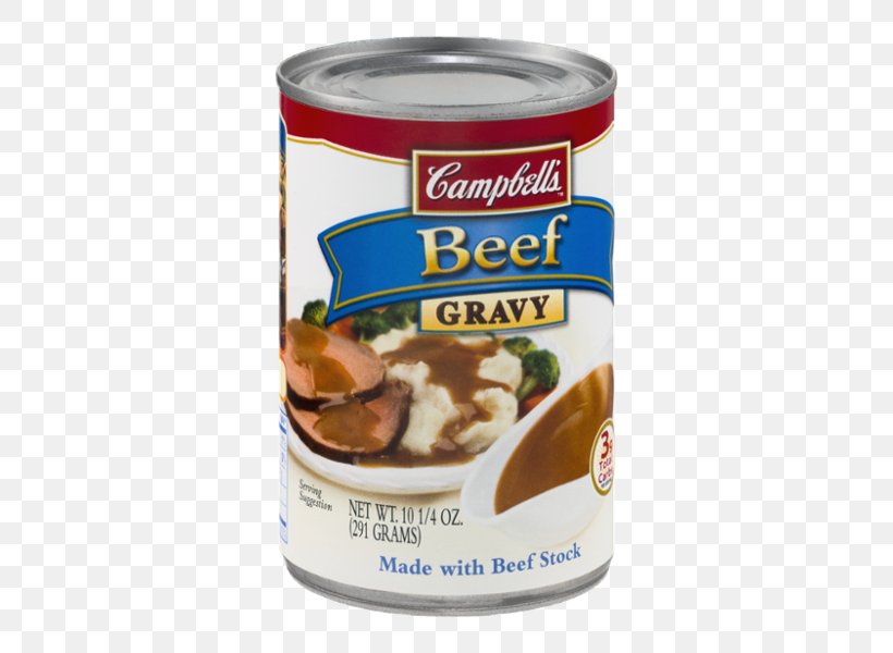 Campbell's Golden Pork Gravy Campbell Soup Company Franco-American Ingredient, PNG, 600x600px, Gravy, Beef, Campbell Soup Company, Fat, Flavor Download Free