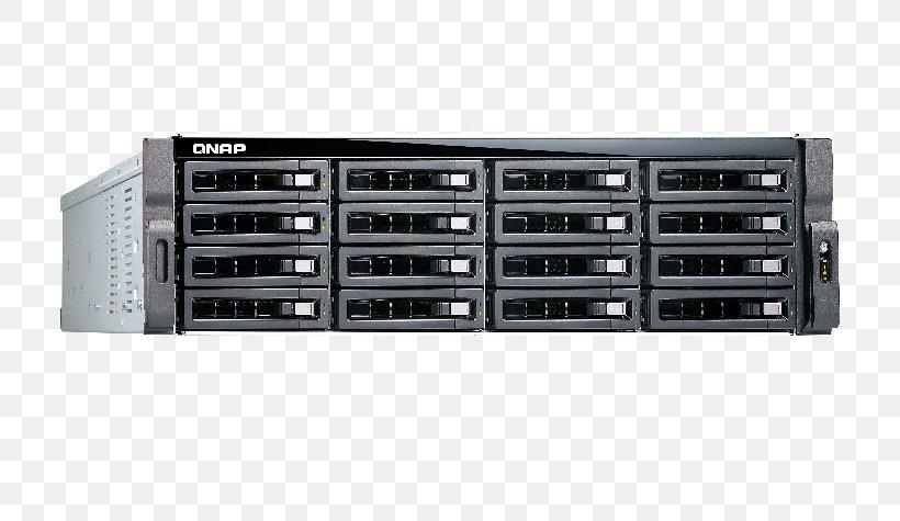 Disk Array QNAP Systems, Inc. Network Storage Systems Serial ATA Computer Servers, PNG, 760x475px, Disk Array, Audio Receiver, Computer Component, Computer Data Storage, Computer Hardware Download Free