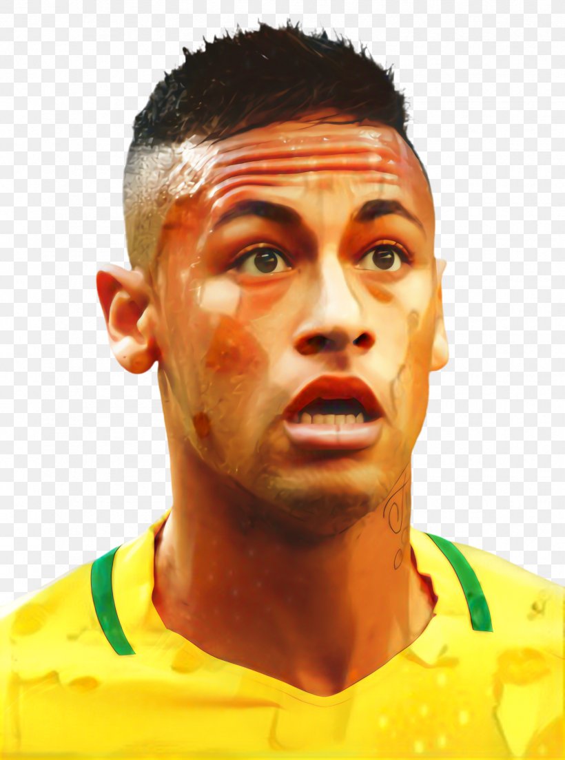 Neymar forehead