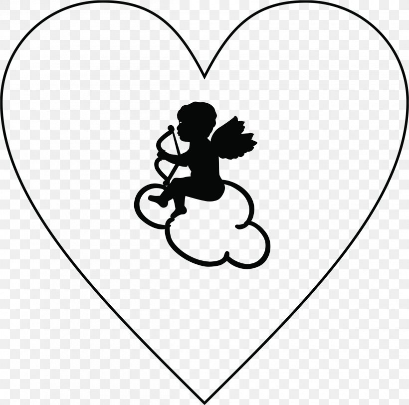 Heart Cupid Love Clip Art, PNG, 2400x2379px, Watercolor, Cartoon, Flower, Frame, Heart Download Free