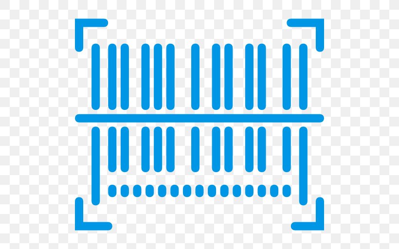Barcode Scanners QR Code Universal Product Code, PNG, 512x512px, Barcode, Area, Barcode Scanner, Barcode Scanners, Blue Download Free
