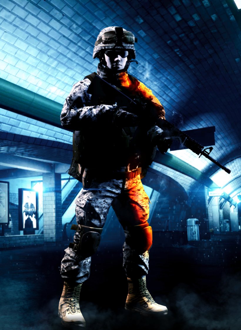 Battlefield 4 Battlefield 3 Soldier M16A4 Video Game, PNG, 2034x2789px, Battlefield 4, Action Figure, Art, Battlefield, Battlefield 3 Download Free