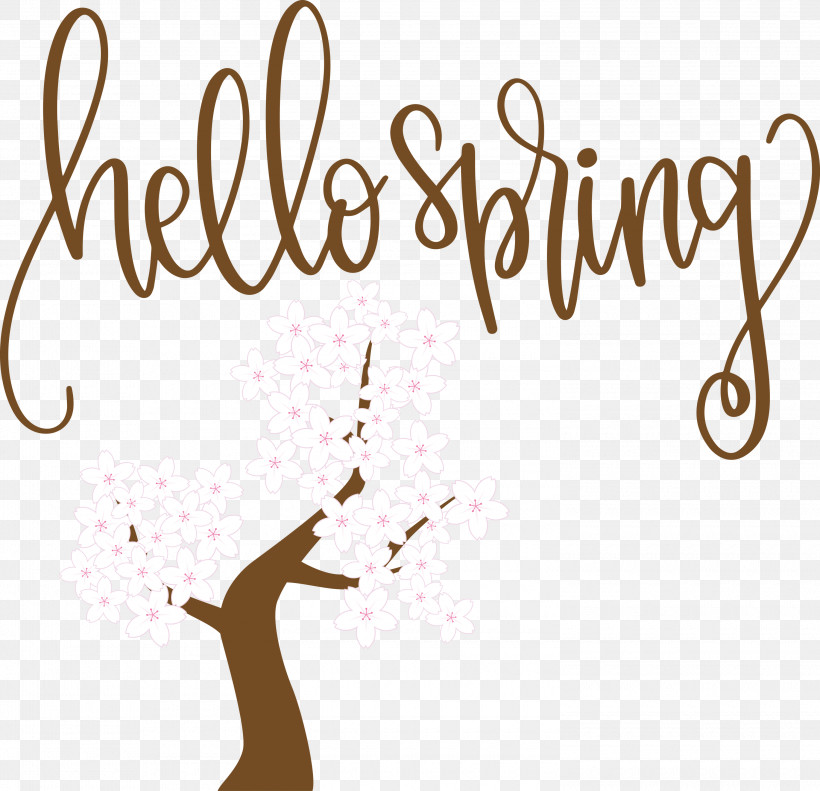 Hello Spring Spring, PNG, 3000x2894px, Hello Spring, Calligraphy, Data, Logo, Menu Download Free