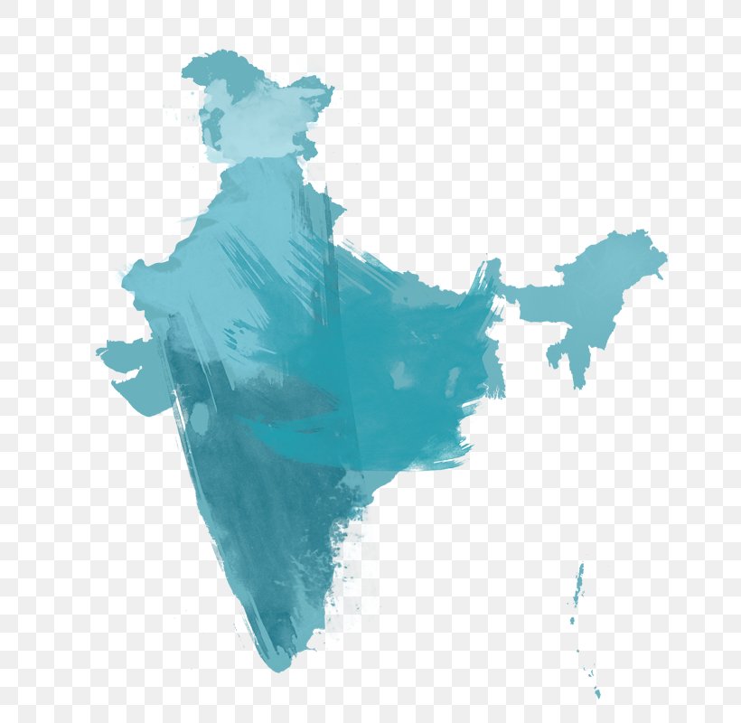 India Vector Map Royalty-free, PNG, 800x800px, India, Aqua, Blank Map, Blue, Map Download Free