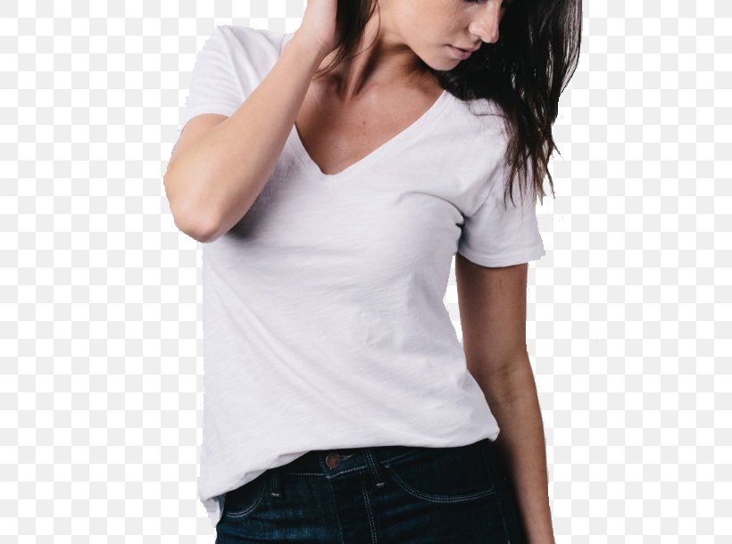 T-shirt Shoulder Undershirt Sleeve, PNG, 610x610px, Tshirt, Arm, Brown Hair, Clothing, Joint Download Free