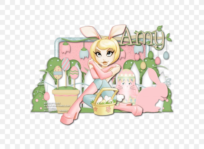 Rabbit Easter Bunny Green Clip Art, PNG, 600x600px, Rabbit, Easter, Easter Bunny, Fictional Character, Grass Download Free