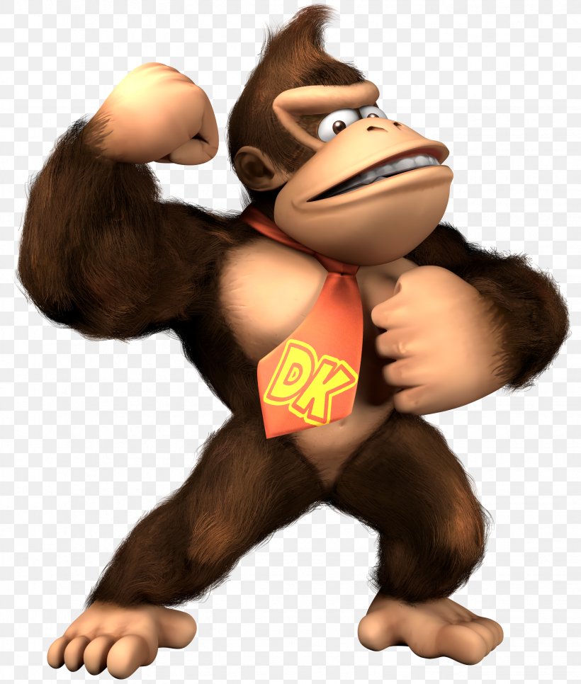 Donkey Kong Jr. Super Smash Bros. Brawl Donkey Kong 64 Donkey Kong Country, PNG, 2674x3152px, Donkey Kong, Arcade Game, Bear, Carnivoran, Diddy Kong Download Free