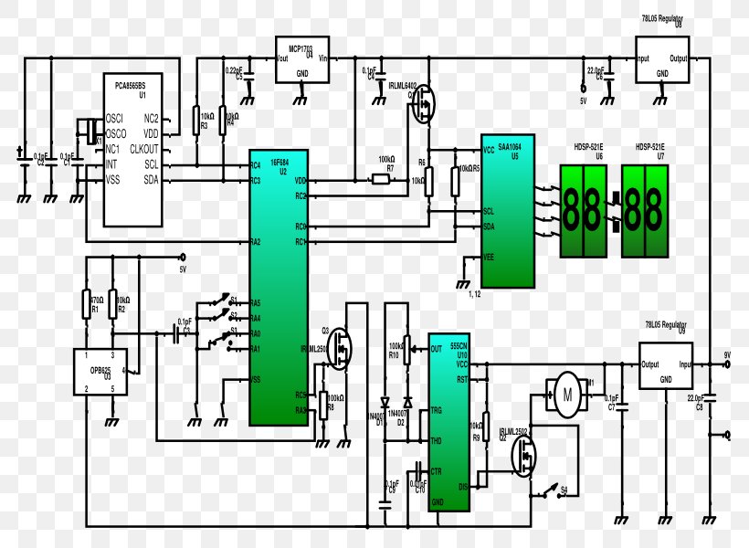 Electrical Network Technical Drawing Engineering Electronic Component, PNG, 800x600px, Electrical Network, Area, Circuit Component, Diagram, Drawing Download Free