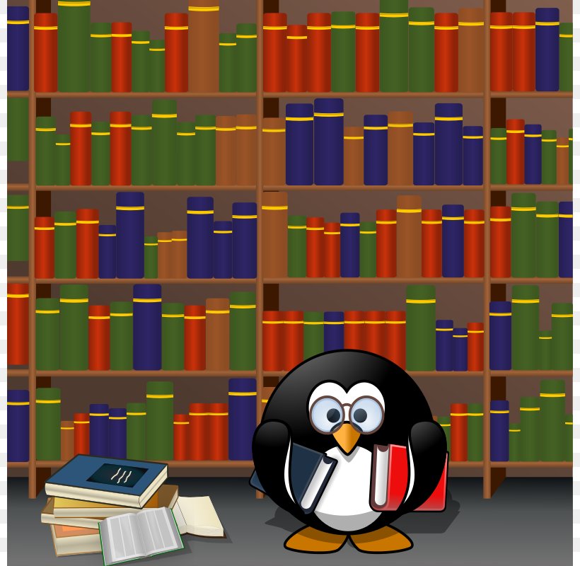 Penguin Demmer Memorial Library Clip Art, PNG, 800x800px, Penguin, Archive, Book, Flightless Bird, Games Download Free