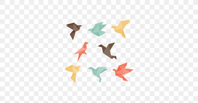 Bird Origami, PNG, 1200x628px, Bird, Image File Formats, Leaf, Orange, Origami Download Free