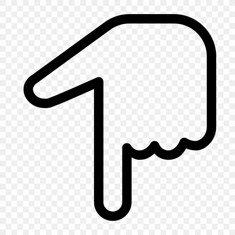 Thumb Signal Symbol Clip Art, PNG, 1600x1600px, Thumb Signal, Area, Black, Black And White, Finger Download Free
