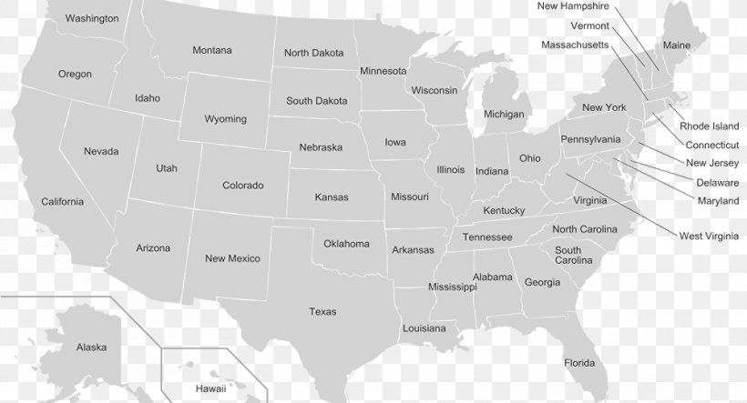 Ohio U.S. State Map Oklahoma Indiana, PNG, 1000x541px, Ohio, Admission To The Union, Area, Blank Map, Cartography Download Free