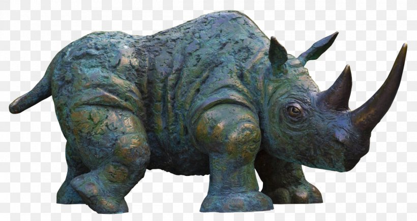 Javan Rhinoceros Triceratops Sculpture, PNG, 1280x681px, Rhinoceros, Animal, Dinosaur, Elephant, Figurine Download Free