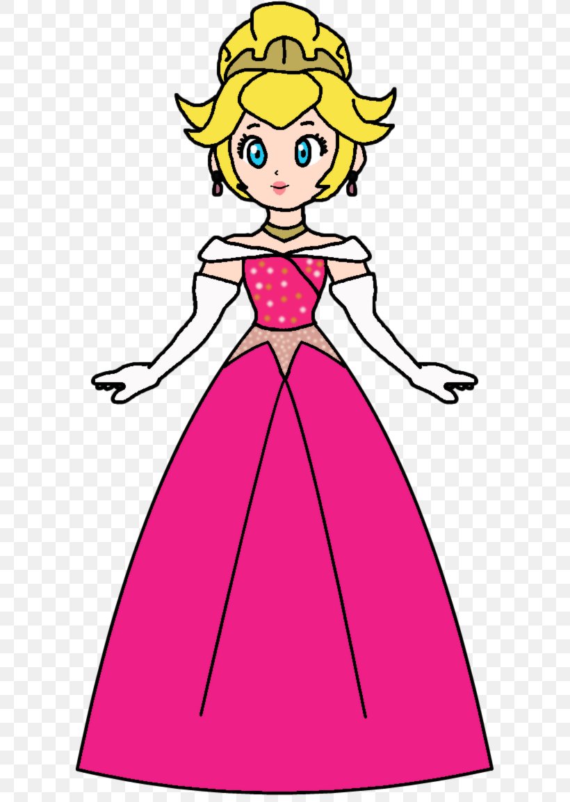 Super Princess Peach Super Mario Bros., PNG, 749x1154px, Watercolor, Cartoon, Flower, Frame, Heart Download Free