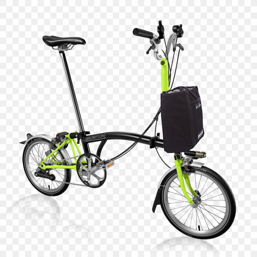 Brompton Bicycle Folding Bicycle Just Ride L.A. Roadster, PNG, 1000x1000px, Brompton Bicycle, Bicycle, Bicycle Accessory, Bicycle Drivetrain Part, Bicycle Frame Download Free