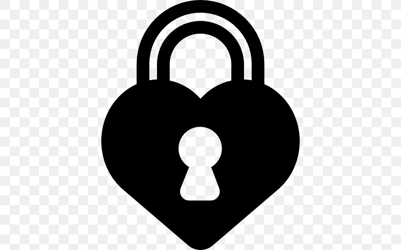 Heart Clip Art, PNG, 512x512px, Heart, Black And White, Padlock, Symbol Download Free