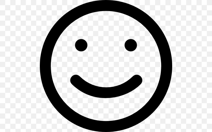 Emoticon Smiley Sadness Clip Art, PNG, 512x512px, Emoticon, Black And White, Emoji, Emotion, Face Download Free