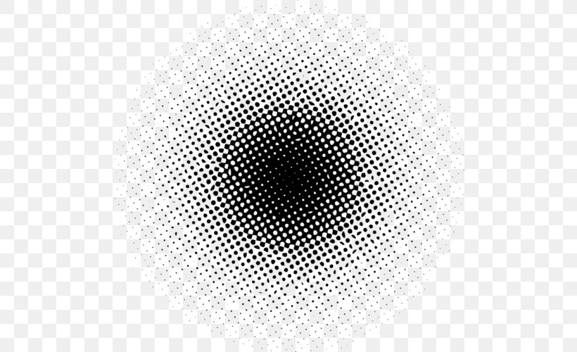 Halftone Royalty-free, PNG, 500x500px, Halftone, Black And White, Monochrome, Monochrome Photography, Point Download Free