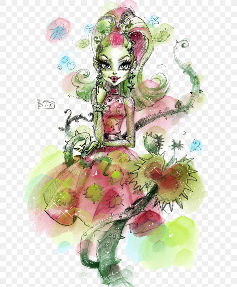 Monster High Lagoona Blue Doll Frankie Stein, PNG, 707x991px, Monster High, Art, Costume Design, Doll, Drawing Download Free
