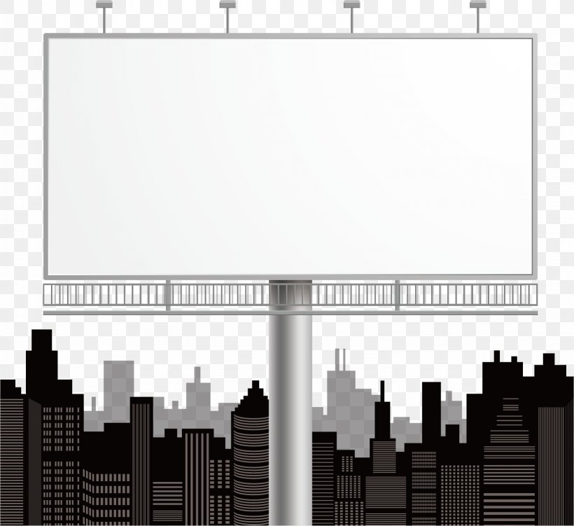 Advertising Billboard Download, PNG, 1641x1504px, Advertising, Architecture, Billboard, Black And White, Brand Download Free