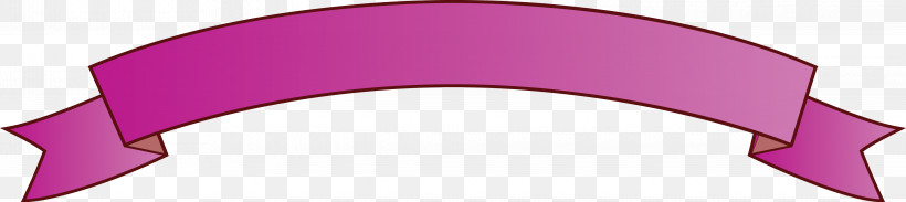 Arch Ribbon, PNG, 4458x996px, Arch Ribbon, Magenta, Material Property, Pink, Purple Download Free