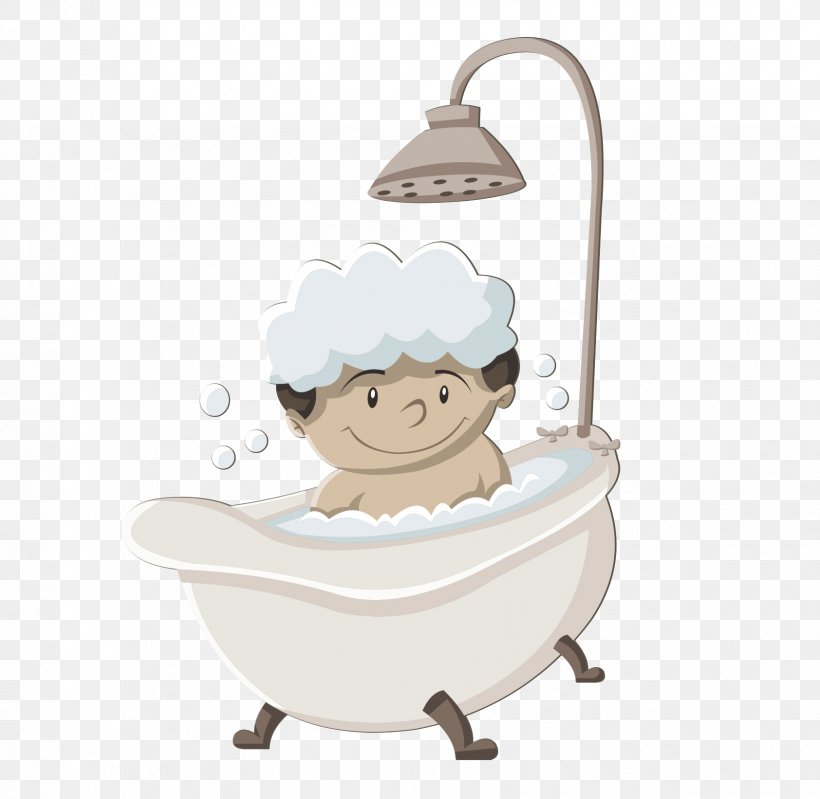 Bathing Cartoon Shower Gel, PNG, 1684x1642px, Bathing, Bathtub, Bubble Bath, Cartoon, Child Download Free