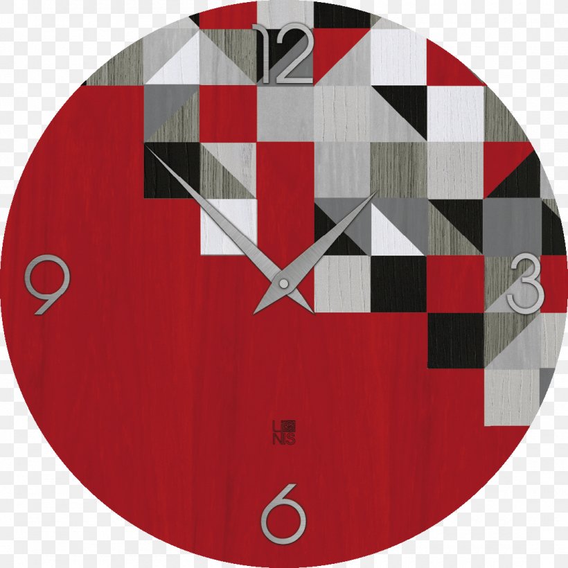 Circle Art Clock, PNG, 1100x1100px, Art, Aluminium, Clock, Posters Prints Visual Artwork, Red Download Free