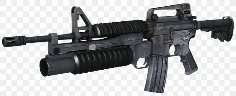 Grenade Launcher Weapon Firearm M4 Carbine, PNG, 850x349px, Watercolor, Cartoon, Flower, Frame, Heart Download Free