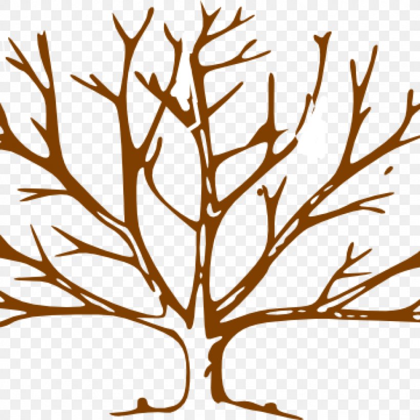 Clip Art Openclipart Tree Vector Graphics Free Content, PNG, 1024x1024px, Tree, Artwork, Black And White, Branch, Flora Download Free