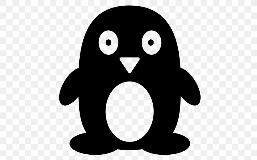 Little Penguin Silhouette, PNG, 512x512px, Penguin, African Penguin, Animal, Beak, Bird Download Free