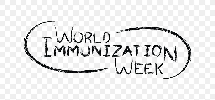 World Immunization Week Vaccine World Health Organization National Immunization Awareness Month, PNG, 800x383px, World Immunization Week, Area, Black, Black And White, Brand Download Free