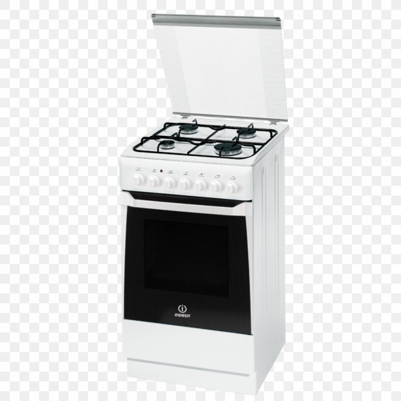 Cooking Ranges Indesit KN1G20S(W)/I Fogão A Gás Indesit KN1G2S/I S Branco Indesit Co., PNG, 1000x1000px, Cooking Ranges, Ariston, Electric Stove, Fornello, Gas Stove Download Free