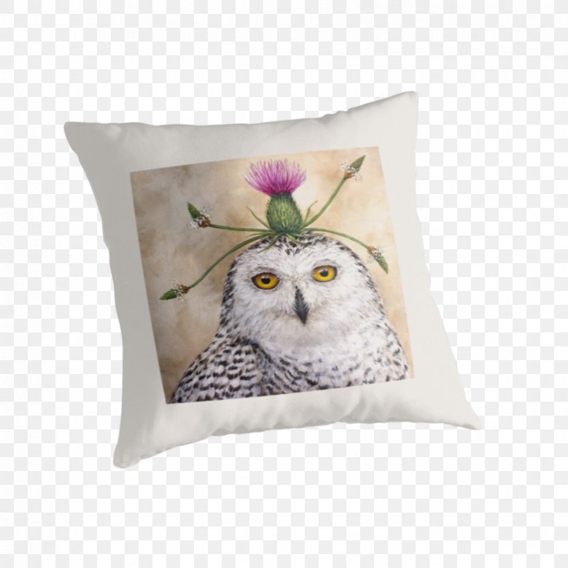 Owl Throw Pillows Cushion, PNG, 875x875px, Owl, Bird, Bird Of Prey, Cushion, Pillow Download Free