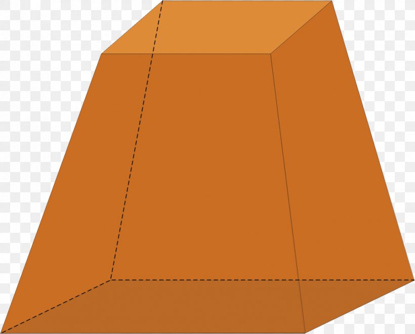 Angle Triangular Prism Trapezoid Pyramid, PNG, 1021x822px, Triangular Prism, Edge, Geometry, Net, Orange Download Free