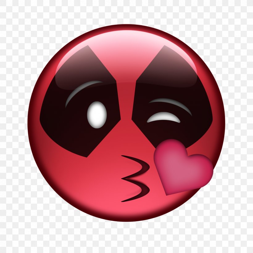 Deadpool YouTube Emoji Film Marvel Comics, PNG, 1200x1200px, Deadpool, Deadpool Rap, Emoji, Emoji Movie, Fictional Character Download Free