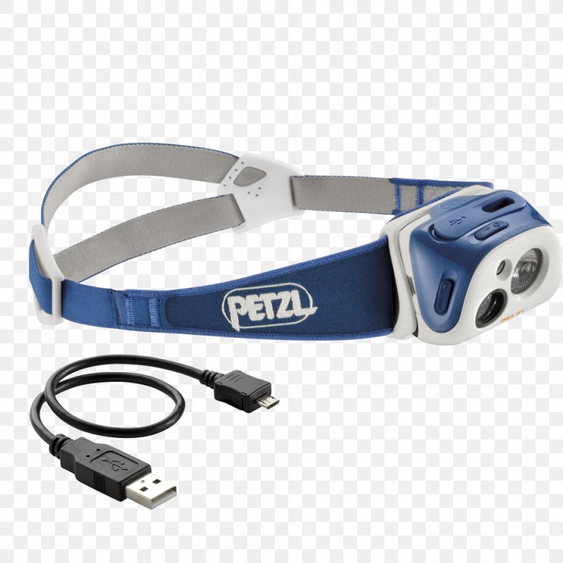 Headlamp Petzl Reactik Petzl Tikka E93 Rechargeable Battery, PNG, 1000x1000px, Headlamp, Automotive Lighting, Climbing, Electronics Accessory, Fashion Accessory Download Free