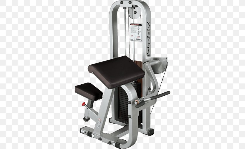 Biceps Curl Body-Solid Sbc-600G/2 Body-Solid Pro Club Line Bicep Curl (210lb Stack) Fitness Centre, PNG, 500x500px, Biceps Curl, Bench, Biceps, Dumbbell, Exercise Equipment Download Free