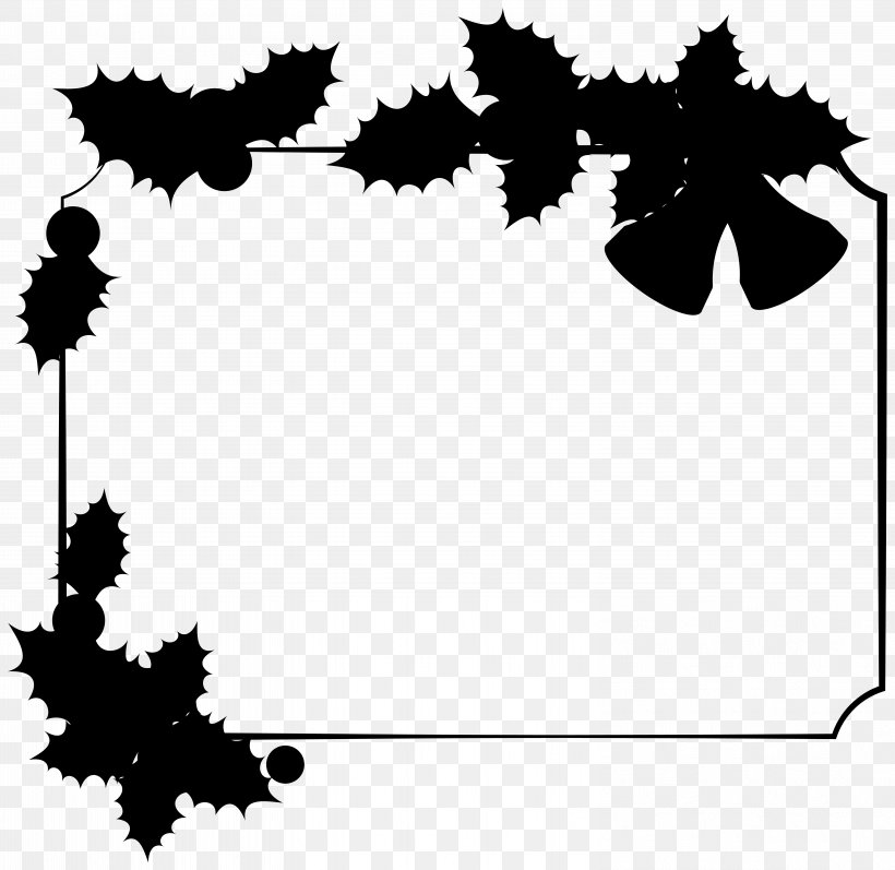 Clip Art Pattern Silhouette Leaf Flower, PNG, 6119x5952px, Silhouette, Black M, Blackandwhite, Family M Invest Doo, Flower Download Free