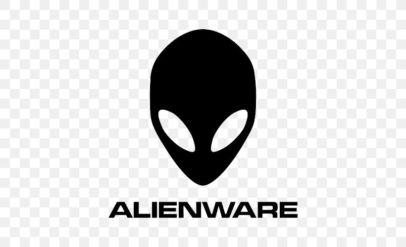 Logo Dell Alienware Asus Brand, PNG, 500x500px, Logo, Alienware, Asus, Black And White, Bmp File Format Download Free