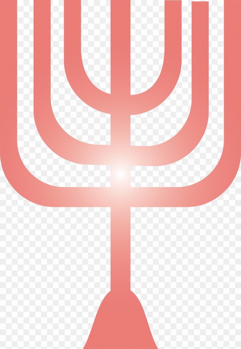 Pink Line Menorah Symbol Cross, PNG, 2071x3000px, Pink, Candle Holder, Cross, Line, Menorah Download Free