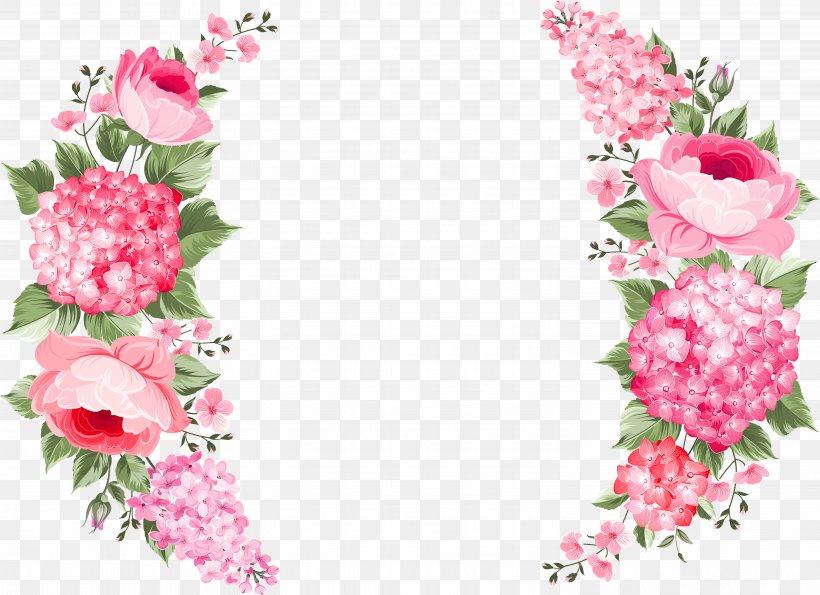Pink Flowers Floral Design, PNG, 5906x4292px, Flower, Artificial Flower, Blossom, Carnation, Cut Flowers Download Free