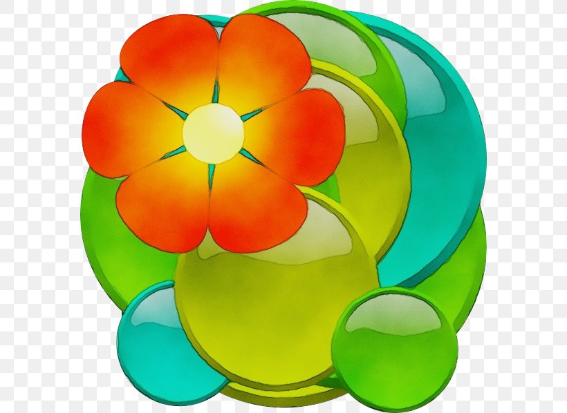Green Clip Art Petal Circle, PNG, 588x598px, Watercolor, Green, Paint, Petal, Wet Ink Download Free