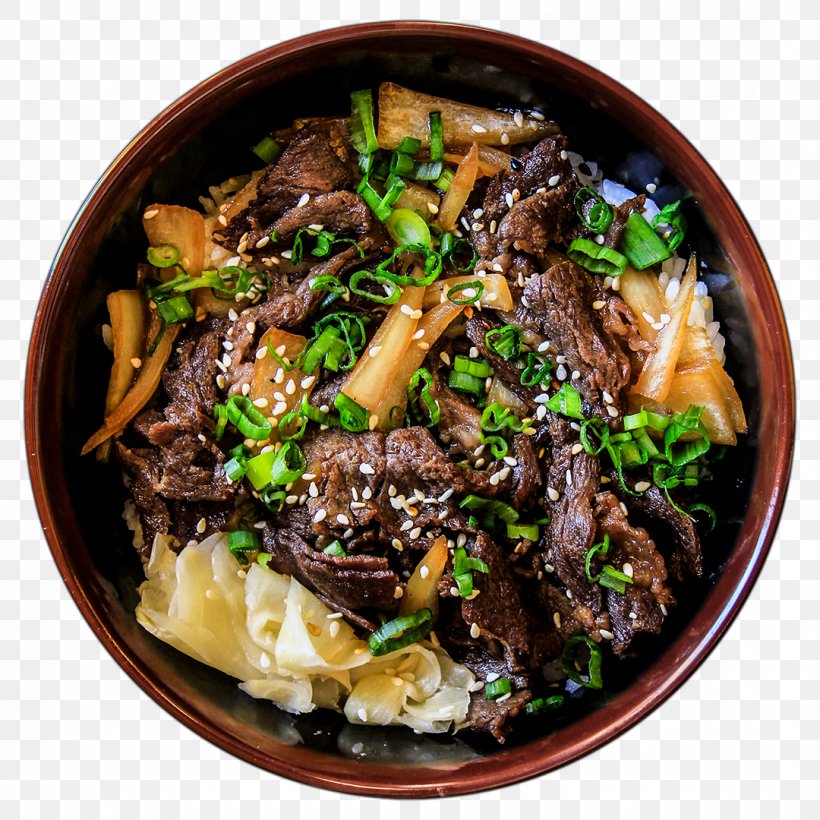 Bulgogi Gyūdon Ramen Chinese Cuisine Japanese Cuisine, PNG, 1080x1080px, Bulgogi, Asian Food, Beef, Bowl, Chinese Cuisine Download Free