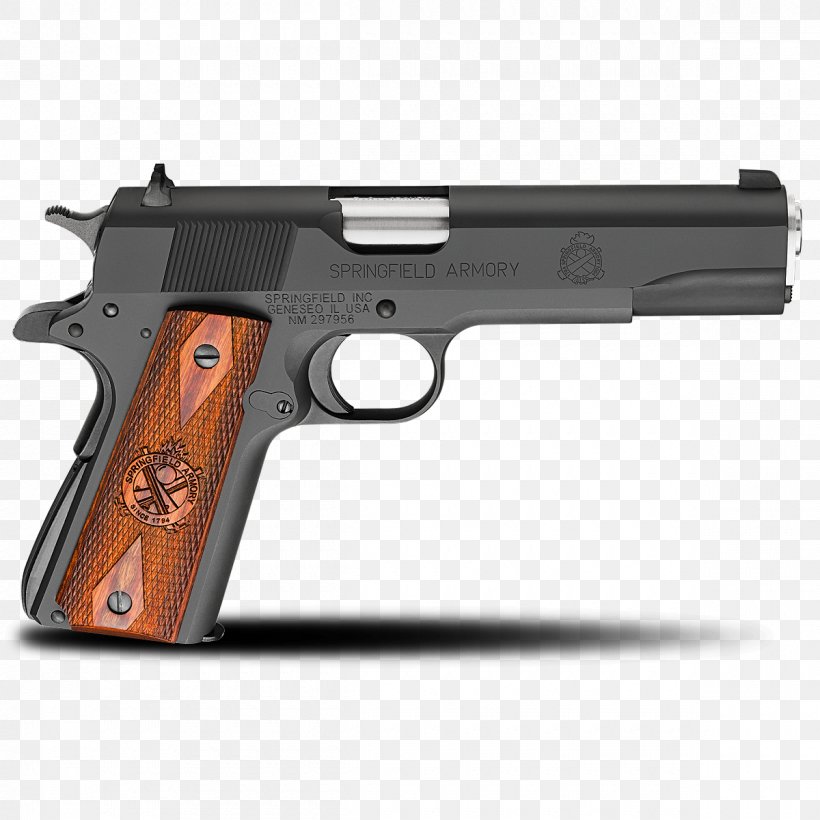 Springfield Armory .45 ACP United States Military Standard Firearm M1911 Pistol, PNG, 1200x1200px, 45 Acp, Springfield Armory, Air Gun, Airsoft, Airsoft Gun Download Free