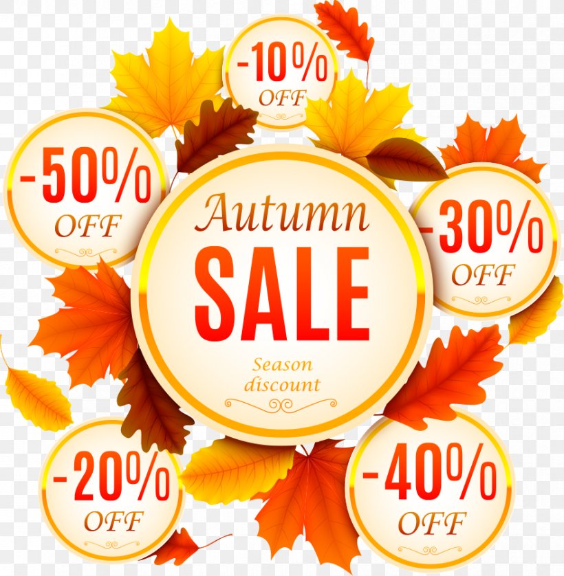 Paper Autumn Sales Royalty-free, PNG, 881x901px, Paper, Autumn, Brand, Cuisine, Flavor Download Free