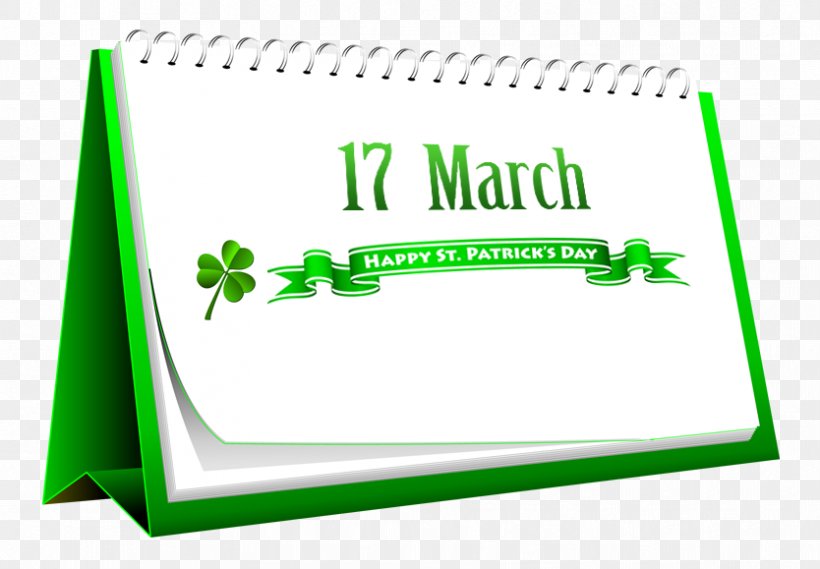 Saint Patrick's Day March 17 Clip Art, PNG, 834x579px, Saint Patrick S Day, Area, Brand, Drawing, Grass Download Free