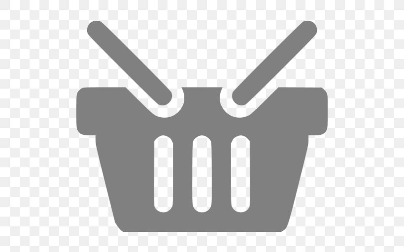 Basket Shopping Cart Hamper, PNG, 512x512px, Basket, Black And White, Cart, Ecommerce, Hamper Download Free